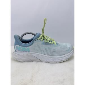 Hoka One One Arahi 7 Womens Running Shoes Light Blue Lime Size 10